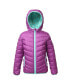 ფოტო #7 პროდუქტის Girls Reversible Lightweight Puffer Jacket