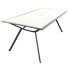 CHILLVERT Palermo Steel And Glass Rectangle Table 180x90x73 cm