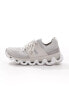 ON Cloudswift 3 running trainers in beige and light grey