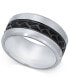 ფოტო #1 პროდუქტის Men's Stainless Steel Tire Tread Ring
