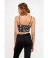 Фото #3 товара Women's Floral Cropped Tank