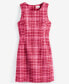 Фото #5 товара Women's Tweed Mini Sheath Dress, Created for Macy's