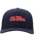 Фото #3 товара Men's Navy Ole Miss Rebels Reflex Logo Flex Hat