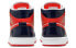 Jordan Air Jordan 1 mid 耐磨 中帮 复古篮球鞋 女款 蓝白橙 / Кроссовки Jordan Air Jordan DJ5984-400