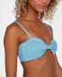 RVCA 281513 Women's Bandeau Bikini Top - Run Wild Bandeau (China Blue, Small)