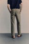 Фото #4 товара Regular Fit Cropped Cotton Chinos