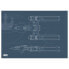 Фото #2 товара Wandbild Star Wars EP9 Blueprint Y-Wing