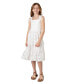 ფოტო #1 პროდუქტის Big Girls Floral Burnout Organza Dress