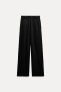 WASHED INTERLOCK TROUSERS