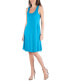 ფოტო #3 პროდუქტის Women's Sleeveless A-Line Fit and Flare Skater Dress