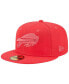 Фото #2 товара Men's Red Buffalo Bills Color Pack Brights 59FIFTY Fitted Hat