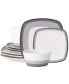 Фото #33 товара Colorscapes Layers 12 Piece Square Dinnerware Set