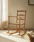 Фото #7 товара Wooden rocking chair