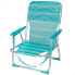 Фото #7 товара Садовый стул AKTIVE Пляжный бирюзовый 44 x 72 x 35 см Алюминиевый Складной (4 штуки)