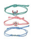 ფოტო #1 პროდუქტის Lilo and Stitch Fashion Stitch Cord Bracelet Set Of 3