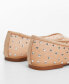 Фото #3 товара Women's Rhinestone Ballerinas