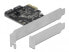 Фото #2 товара Delock 90431 - PCIe - SATA - China - JMicron JMB582 - 6 Gbit/s - Windows 10 Education - Windows 10 Education x64 - Windows 10 Enterprise - Windows 10 Enterprise x64,...