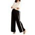 Фото #1 товара Plus Size Wide Leg Pant With Side Stripe