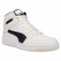 Фото #2 товара Puma Rebound Layup High Top Mens White Sneakers Casual Shoes 36957330