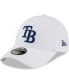 Фото #2 товара Men's White Tampa Bay Rays League II 9FORTY Adjustable Hat