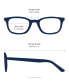 Фото #7 товара SF9002 Men's Oval Eyeglasses
