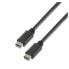 Фото #1 товара USB-C-кабель Aisens A107-0055 Чёрный 50 cm