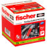 Фото #6 товара fischer DuoSeal 8 x 48 S PH TX A2 - Expansion anchor - Brick - Concrete - Gypsum block - Gypsum fibre board - Plasterboard - Nylon - Red - Silver - TX30 - ETAG 022 - DIN 18534