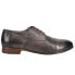 Фото #1 товара Lucchese Franca Buffalo Oxford Womens Grey Flats Casual BL7757