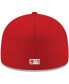 Фото #5 товара Men's Red Pittsburgh Pirates Logo White 59FIFTY Fitted Hat