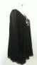 Modamix Women's Long Sleeve Embellished Scoop Neck Jet Black Top Plus 3X