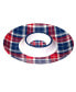 Фото #2 товара Certified Internationa Patriotic Plaid Melamine Hostess, Set 3 Piece