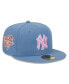 ფოტო #1 პროდუქტის Men's New York Yankees Faded Blue Color Pack 59Fifty Fitted Hat