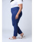 Plus Size High Rise Boyfriend Jeans Tabresha, 14 - фото #3