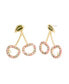 ფოტო #1 პროდუქტის Faux Stone Signature Cherry Drop Earrings