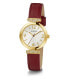 Фото #5 товара Часы Guess Red Leather 28mm