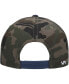 ფოტო #5 პროდუქტის Men's Camo, Navy Twill II Snapback Hat