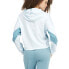 Фото #4 товара Puma Train Logo French Terry Pullover Hoodie Womens Blue Casual Outerwear 670464