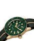 ფოტო #2 პროდუქტის Men's Swiss Automatic Captain Cook Green NATO Strap Watch 42mm