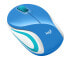 Фото #6 товара Logitech Wireless Mini Mouse M187 - Ambidextrous - Optical - RF Wireless - 1000 DPI - Blue