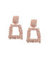 ფოტო #1 პროდუქტის Women's Corroded Drop Earrings