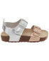 Фото #5 товара Toddler Buckle Faux Cork Sandals 8