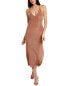 Ba&Sh Pupi Midi Dress Women's Gold 2/M