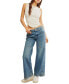 ფოტო #1 პროდუქტის Women's Benji Relaxed Wide-Leg Jeans