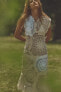 Фото #4 товара Платье миди из кружева кроше — limited edition ZARA