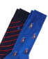 Men's 2-Pk. Knit-In Pony Slack Socks