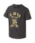 ფოტო #2 პროდუქტის Toddler Boys and Girls Charcoal LSU Tigers OHT Military-Inspired Appreciation Boot Camp T-shirt