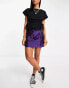 Фото #6 товара Topshop cargo pocket mini skirt in purple