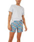 Фото #5 товара Men's The Tropical Bunches Quick-Dry 5-1/2" Swim Trunks with Boxer-Brief Liner