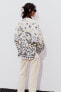 Фото #8 товара Рубашка кимоно с принтом ZARA