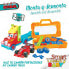 Фото #2 товара COLORBABY Portavehicles And Toolbox 2 In 1 With Light And Sound Smart Theory Truck